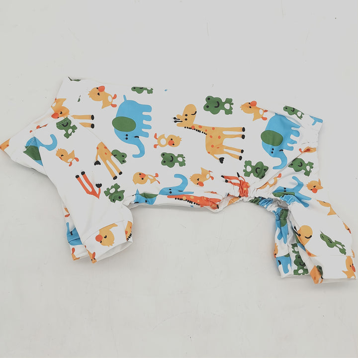 Cute print dog pajamas for small breeds 🐾