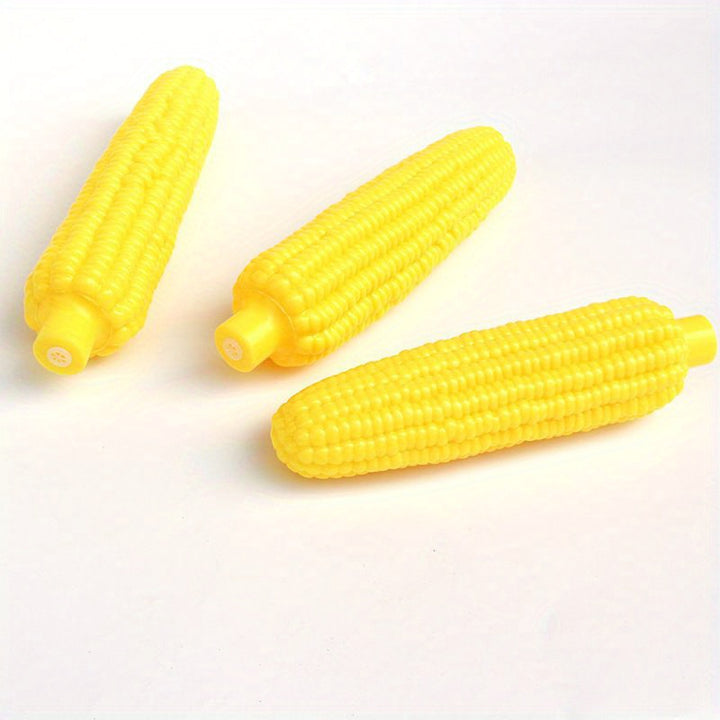 Durable and healthy chew corn squeaky toy 🐾