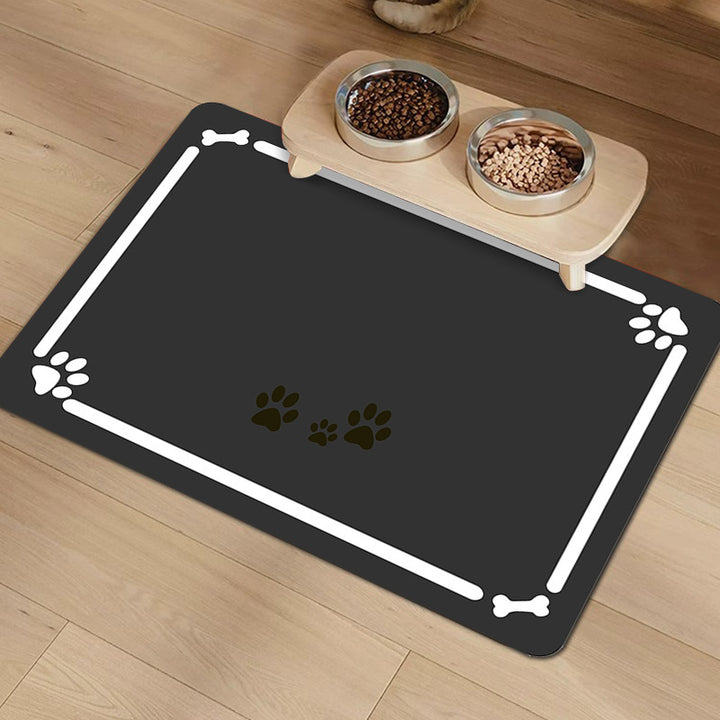 Pet Mat Placemat Cat Dog Eating Cat Dog Bowl Mat Waterproof Non-slip Anti-urine Anti-leak Food Diatomite Mud Mat