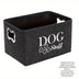 Pet Toy Storage Box Durable and Portable Felt Organizer