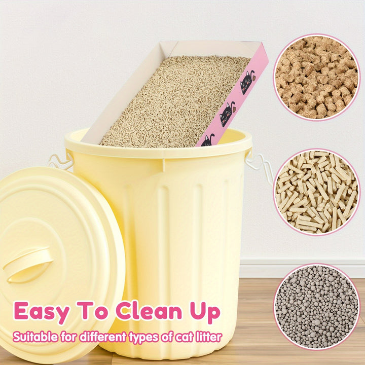 Disposable Cat Litter Boxes, Pack of 5 Easy to Clean🐾