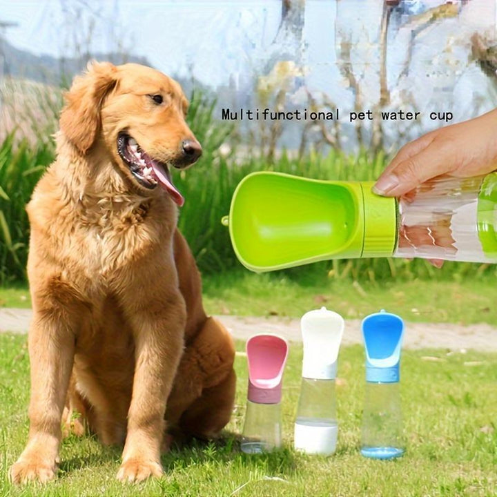 Portable Dog Water Bottle with Food Storage 🐾