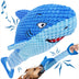 Interactive Shark Dog Plush Toy Tooth Cleaning Fun