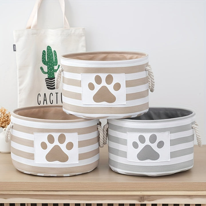 Beautiful Pet Toy Storage Box - Dogs and Cats