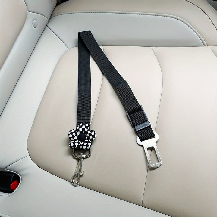 Adjustable pet seat belt |for dogs and cats 🐾