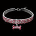 Adjustable Rhinestone Pet Dog Collar