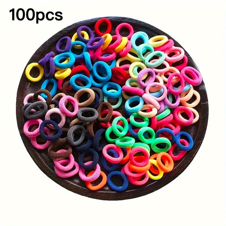 100Pcs Dog Elastic Bands for Small to Medium Pets