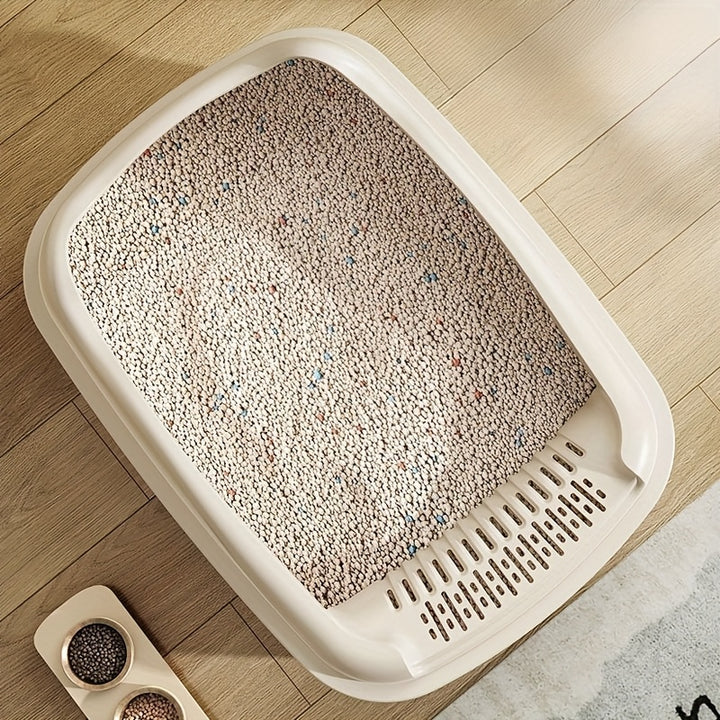 Large Semi-Enclosed Litter Box for Cats | Anti-splash 🐾