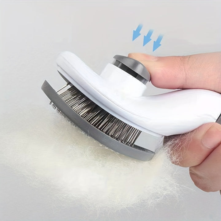 Brush set Self-cleaning stainless steel bristles