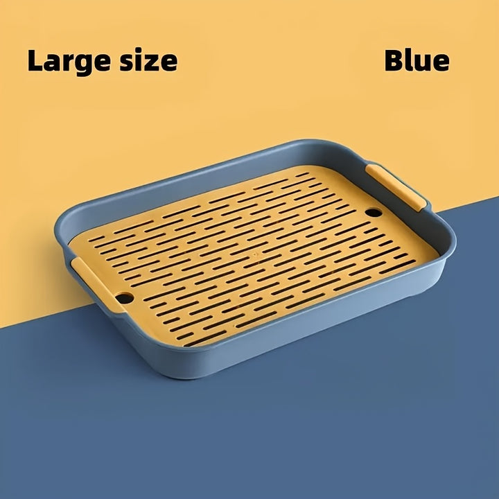 Small Animal Litter Box with Grid | Anti-tipping 🐾