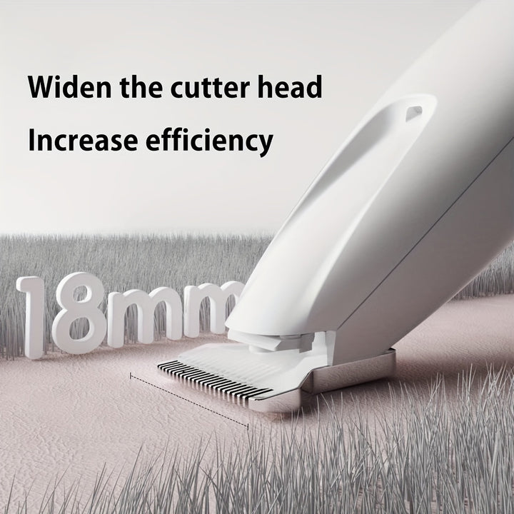 Pet Grooming Clippers with LED Light Support, Safe Low Noise, USB And Battery Longevity.