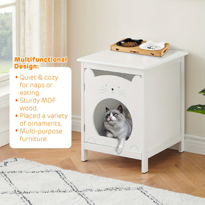 Cat litter box | Stylish and functional pet house 🐾