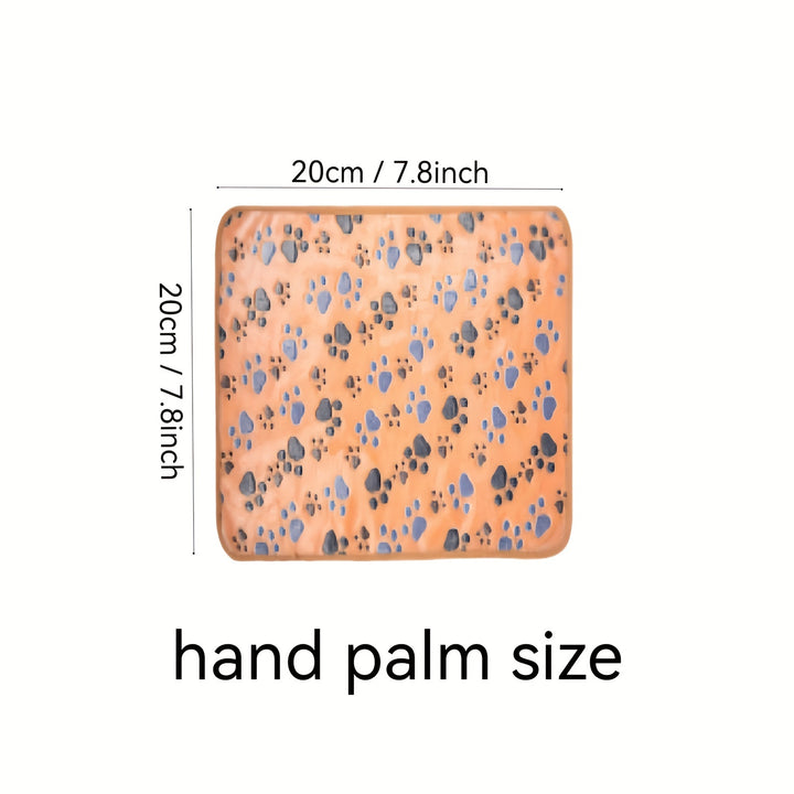 Ultra-Soft Fleece Pet Blankets 1/3pcs - Cozy Flannel Throw for Dogs & Cats, Machine Washable with Animal Print Design