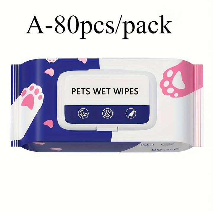 Wet wipes for eye, nose and paw care for all breeds