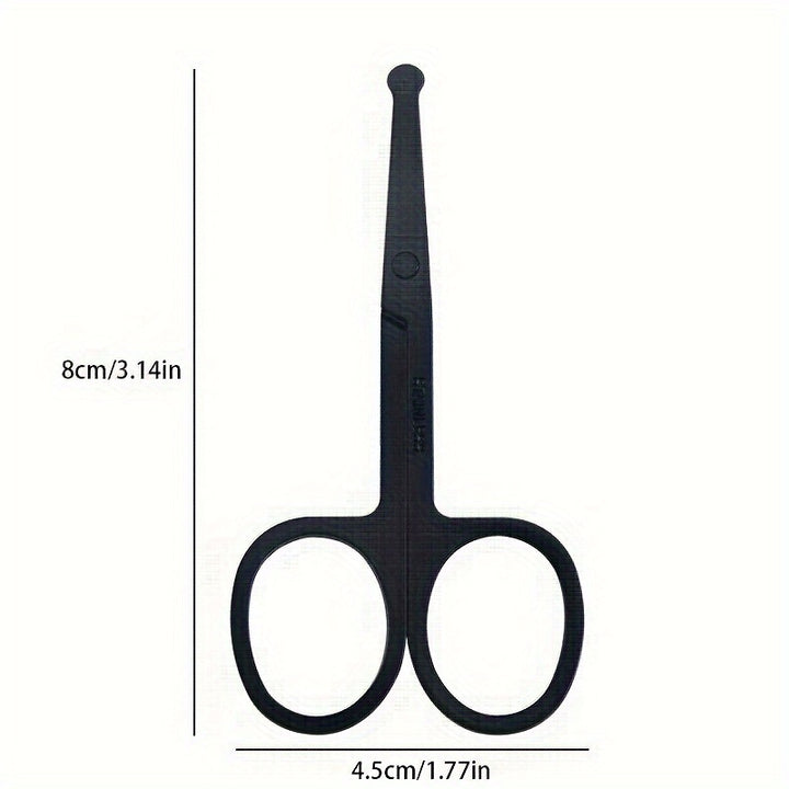 Set of professional stainless steel grooming scissors