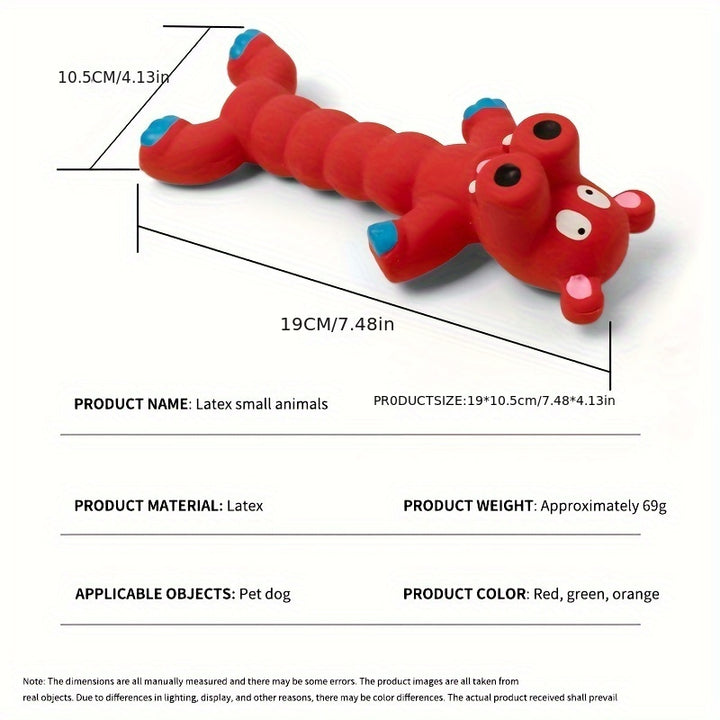 Sound toy for dogs | Chewable latex for teeth grinding