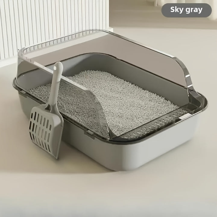 Semi-closed cat litter box|Evaporation of odors 🐾