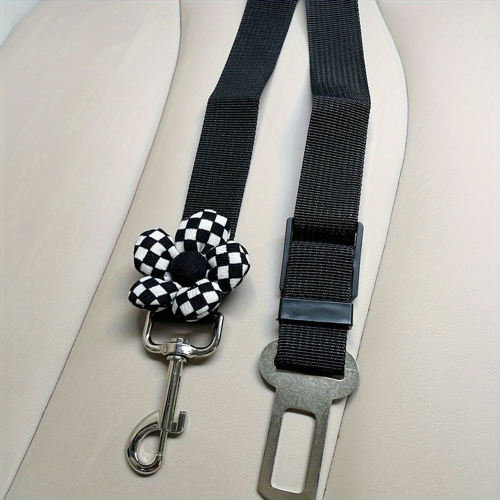 Adjustable pet seat belt |for dogs and cats 🐾