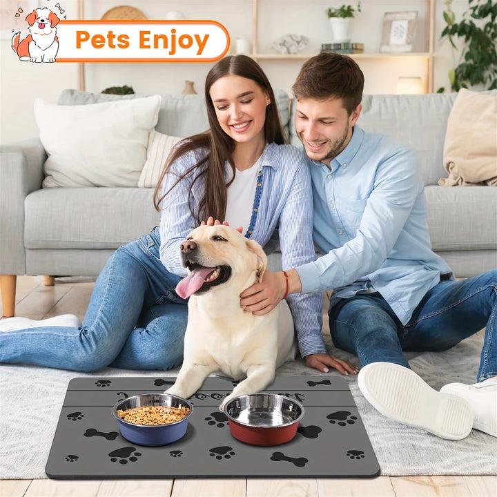 Ultra Absorbent Dog Feeding Mat | Quick drying 🐾