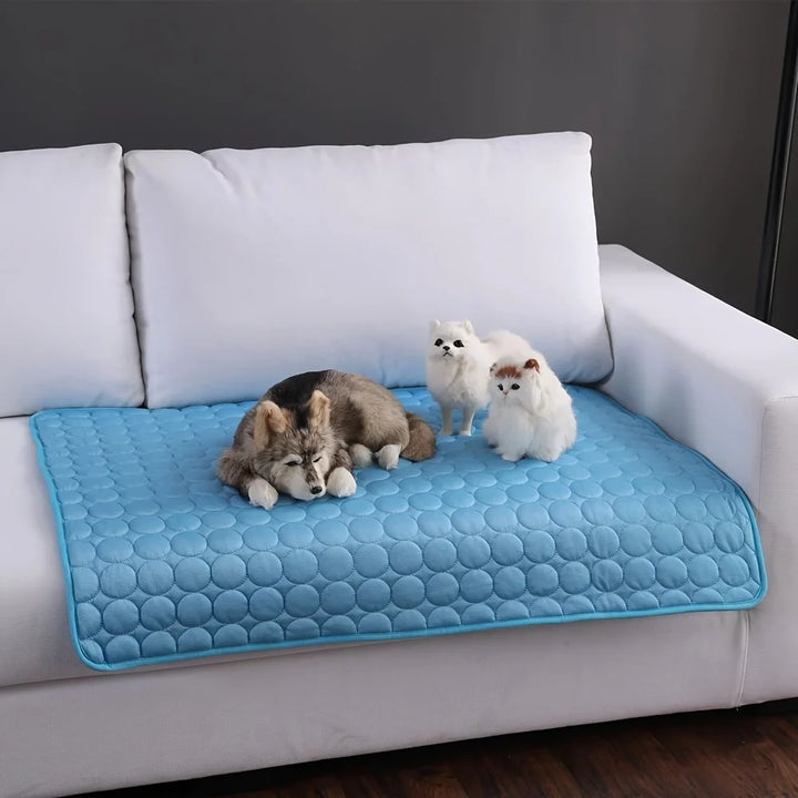 Dog Cooling Mat Cool Pet Bed Summer