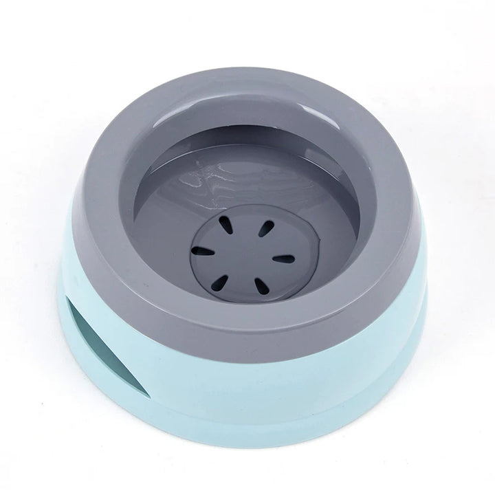 Floating, non-wetting pet dog and cat bowls