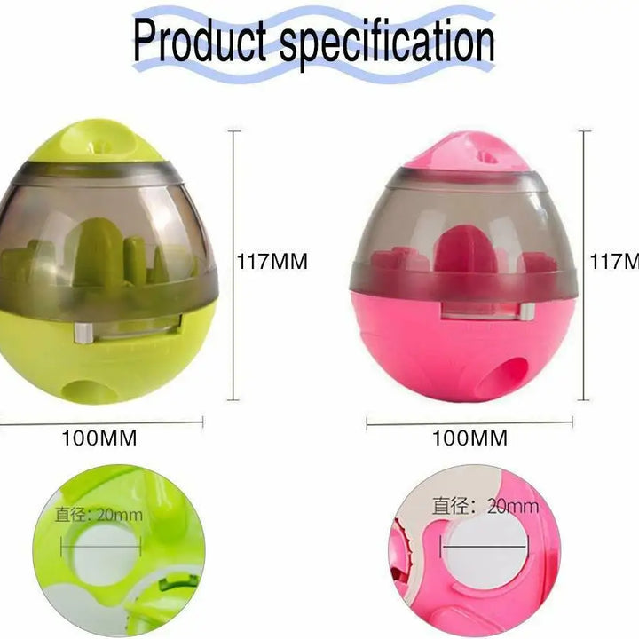 Interactive Dog Toys Slow Food Ball Food Dispenser IQ Treat Ball Smarter Pet Toys For Dogs Playing Training Balls Pet Supplies