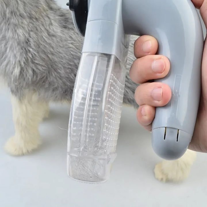 Electric suction dog and cat hair comb – Vacuum cleaner