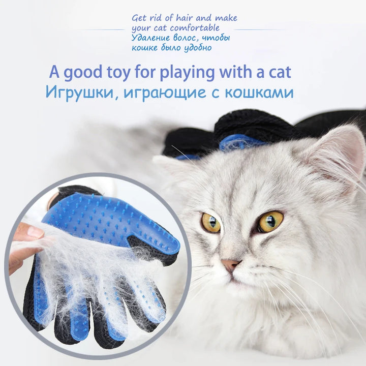 Pet Hair Glove Dog and Cat Comb Gloves