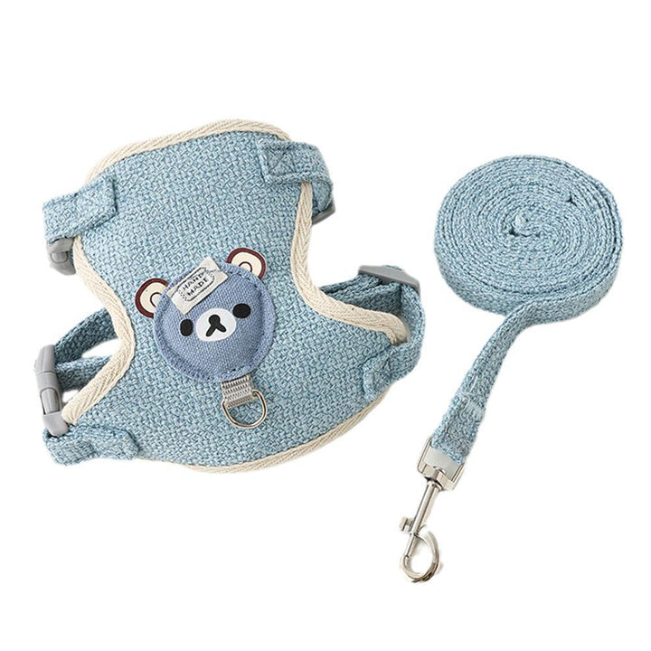 Comfortable harness and leash for small pets