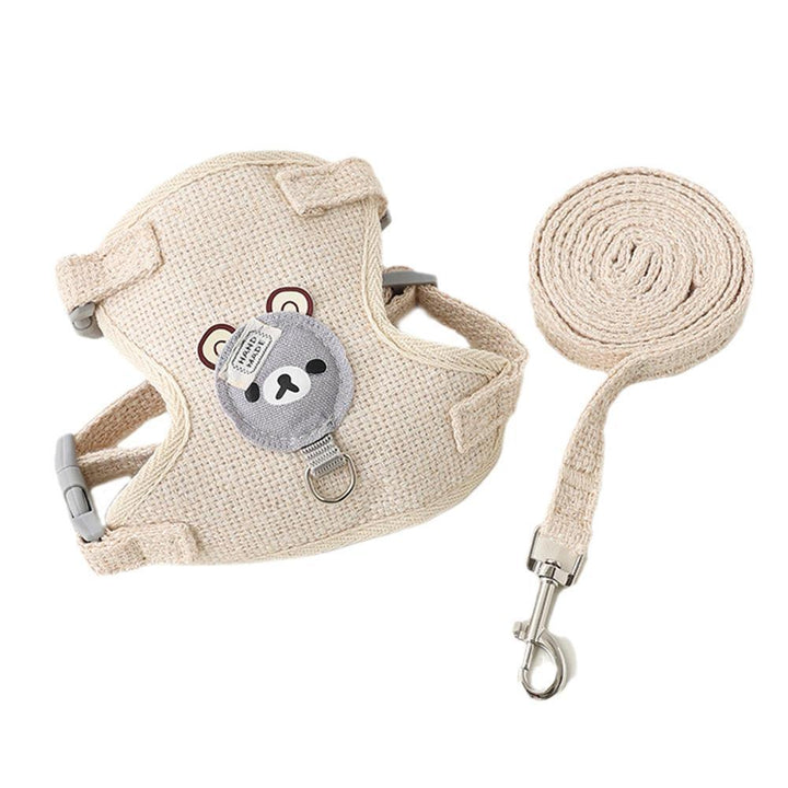 Comfortable harness and leash for small pets