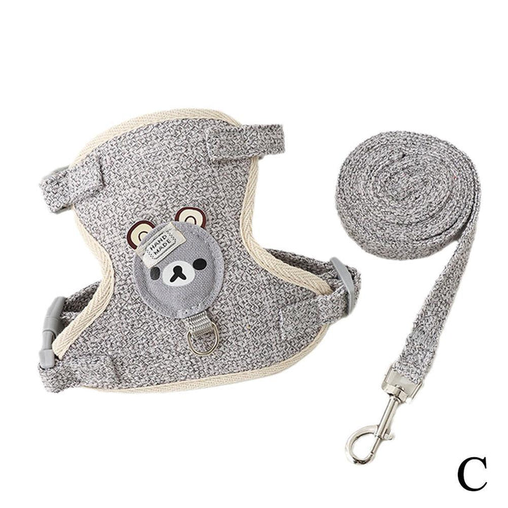 Comfortable harness and leash for small pets