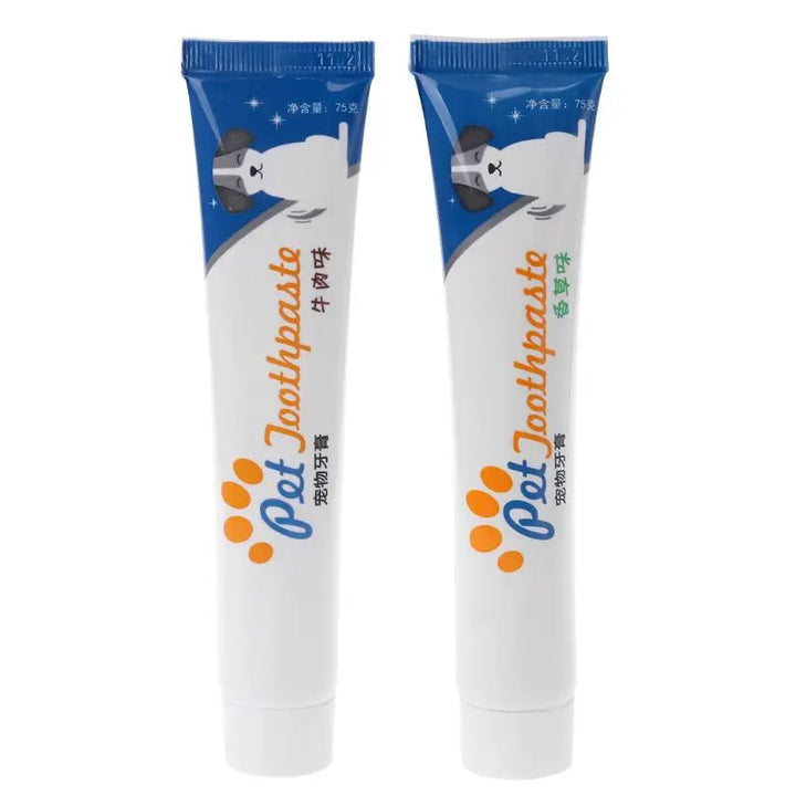 2 PCS Dog Teeth Cleaning Supplies – Toothpaste