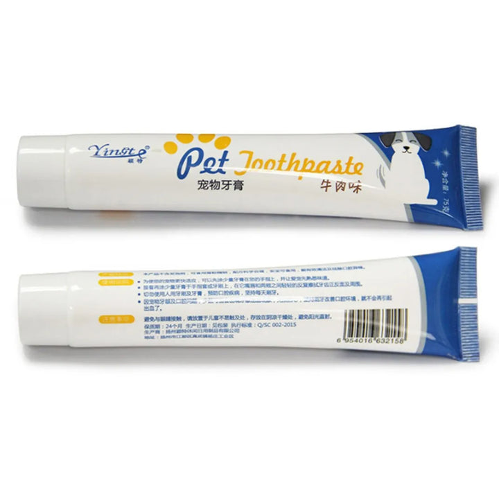 2 PCS Dog Teeth Cleaning Supplies – Toothpaste