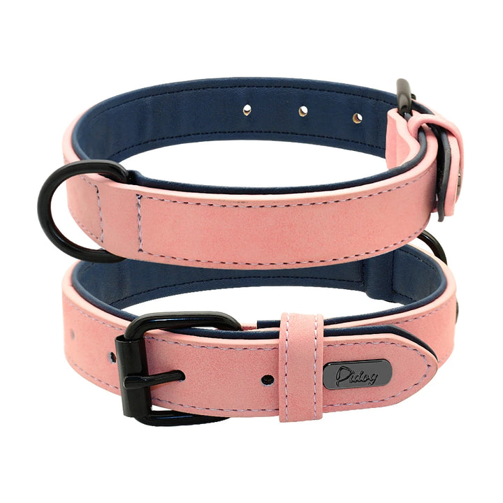 Large dog collar, soft padded collar, durable