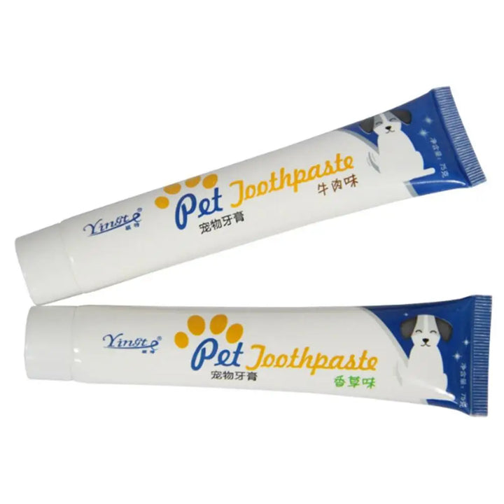 2 PCS Dog Teeth Cleaning Supplies – Toothpaste