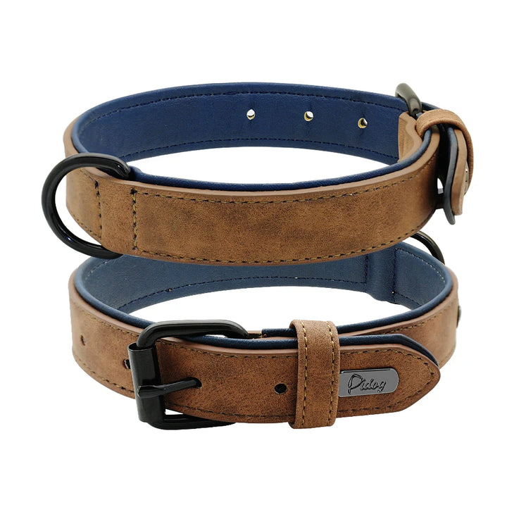 Large dog collar, soft padded collar, durable