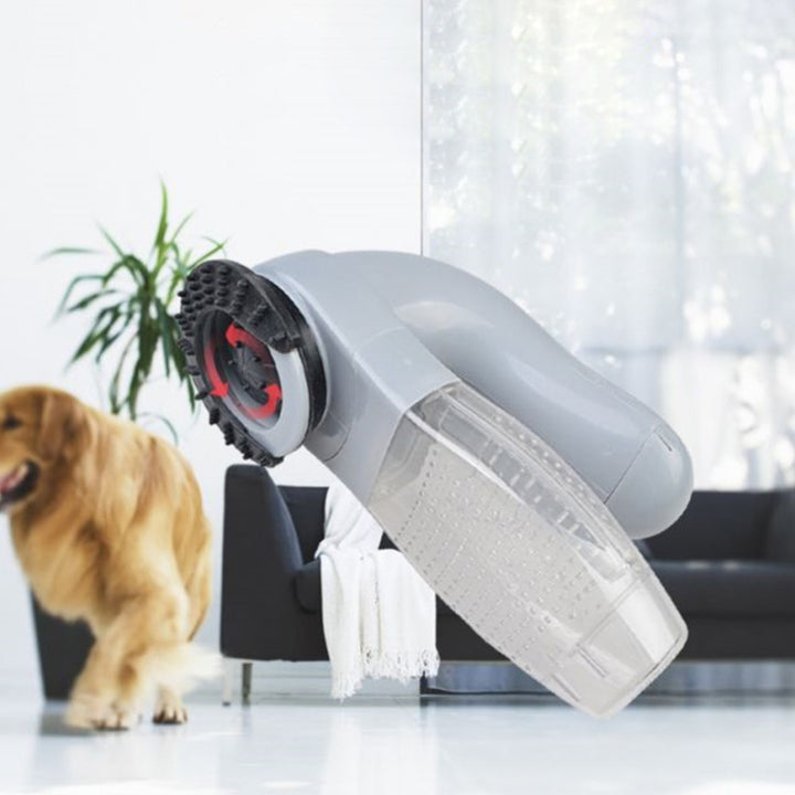 Electric suction dog and cat hair comb – Vacuum cleaner