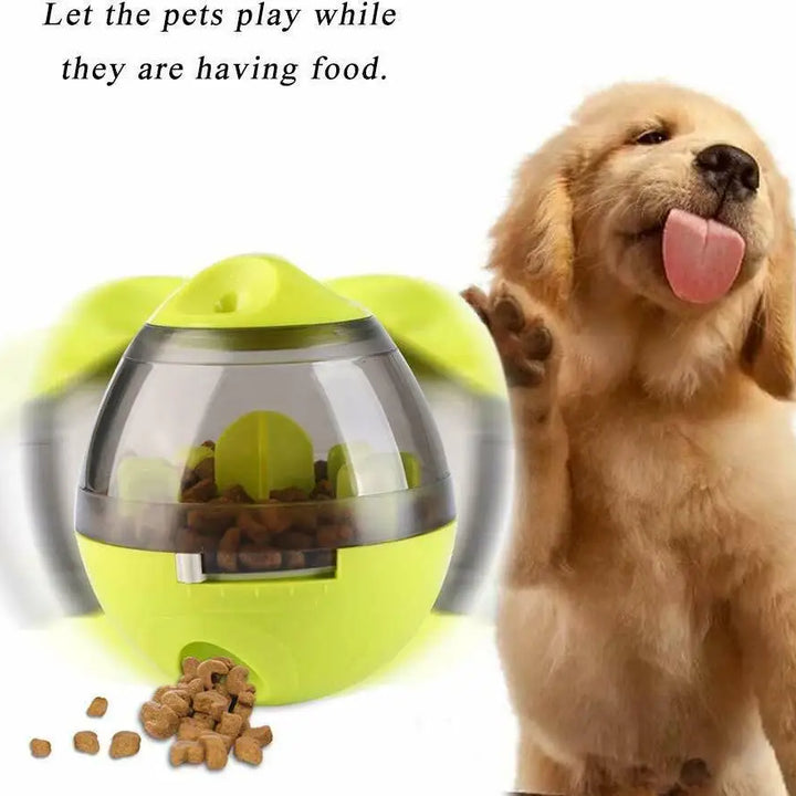 Interactive Dog Toys Slow Food Ball Food Dispenser IQ Treat Ball Smarter Pet Toys For Dogs Playing Training Balls Pet Supplies