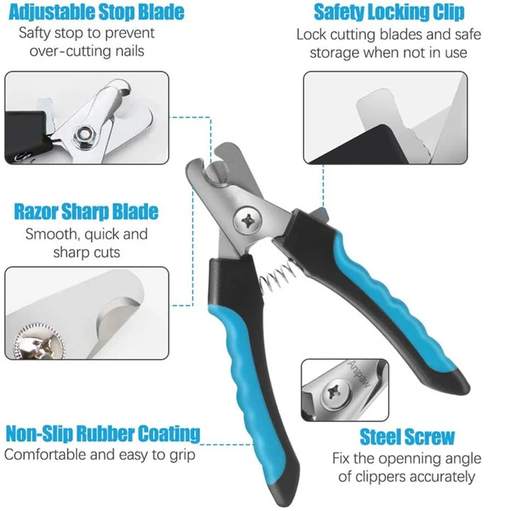 Professional Pet Nail Clipper – Stainless Steel