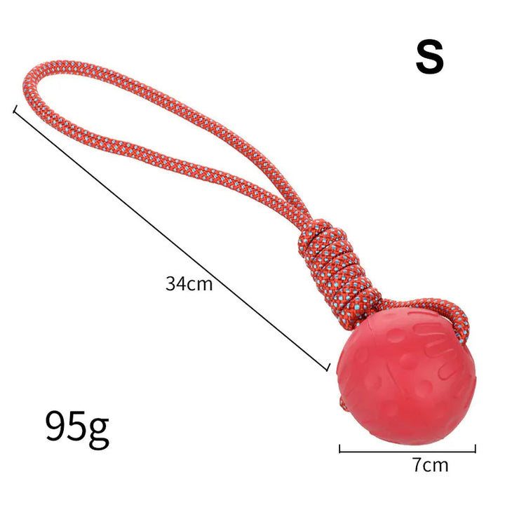 HOOPET Dog Toy Rubber Ball Bite Resistant Ball Toy