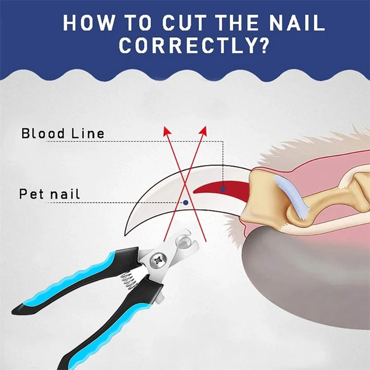 Professional Pet Nail Clipper – Stainless Steel