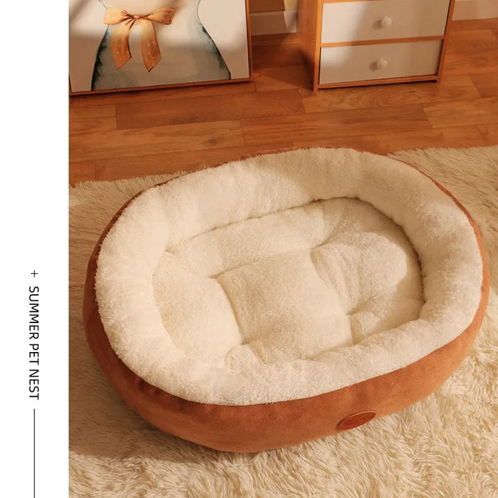 Large Pet Bed Sofa – Warm Nest for Dogs and Cats 🐾