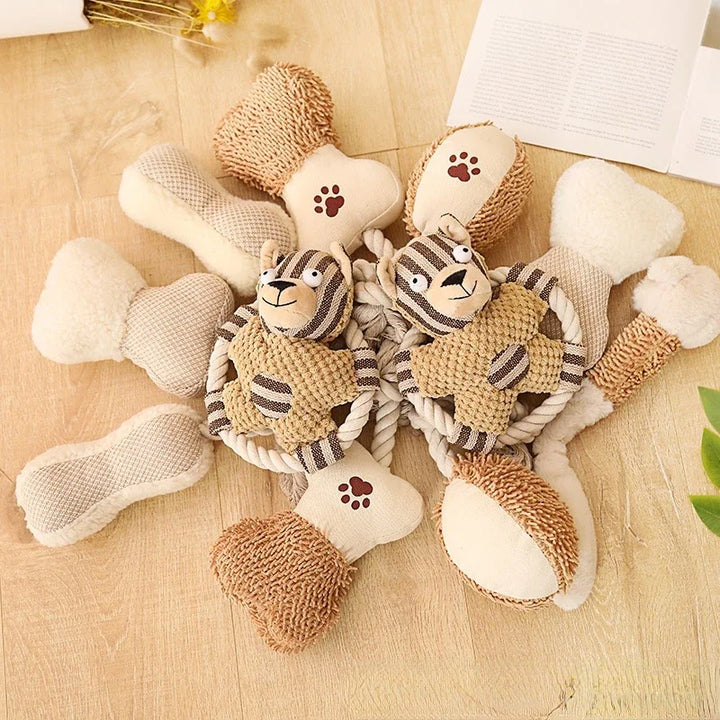 Pet Cotton Rope Toy for Dogs – Molar Teeth Cleaner