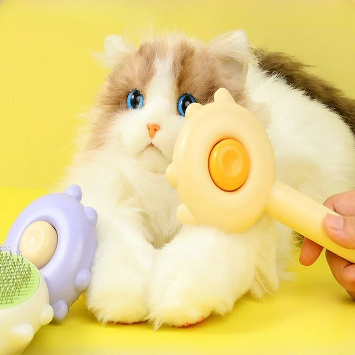 New Cat Ear Massage Comb Special Pet Brush