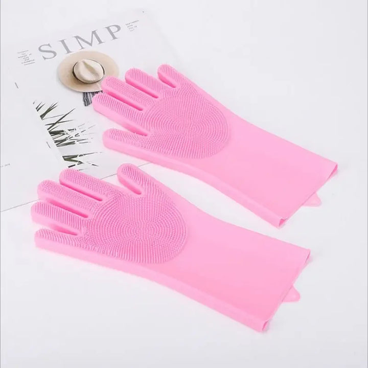 Silicone Pet Bath Gloves – 1/3 Piece Gloves