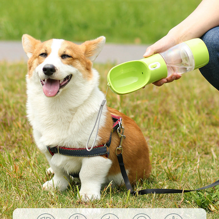 Pet Dog Water Bottle Feeder Bowl Portable Water Food Bottle Pets Outdoor Travel Drinking Dog Bowls Water Bowl for Dogs