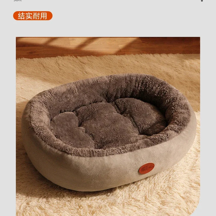 Large Pet Bed Sofa – Warm Nest for Dogs and Cats 🐾