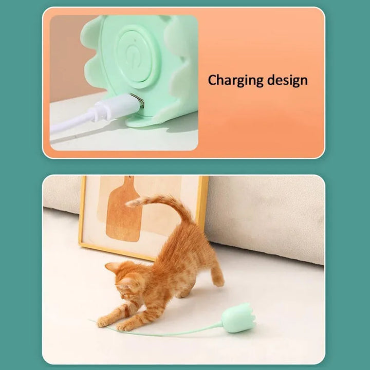 USB Smart Electric Cat Toy Ball - Auto Rotating