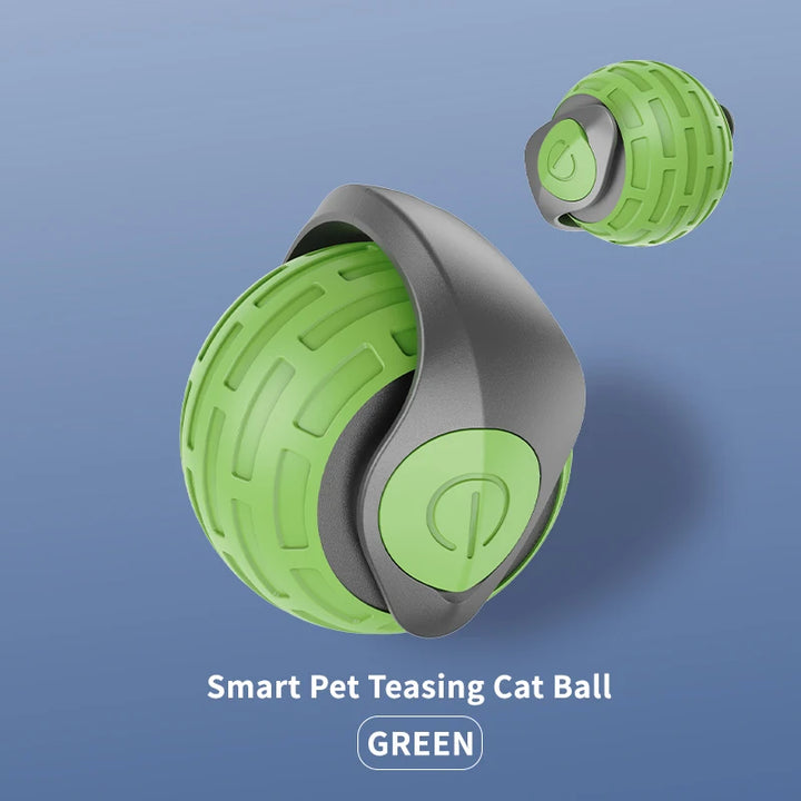 Interactive Rolling Cat Toy – Automatic Teasing Ball