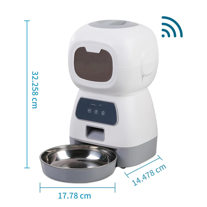 3.5L Automatic Pet Feeder for Cats, Smart Feeder